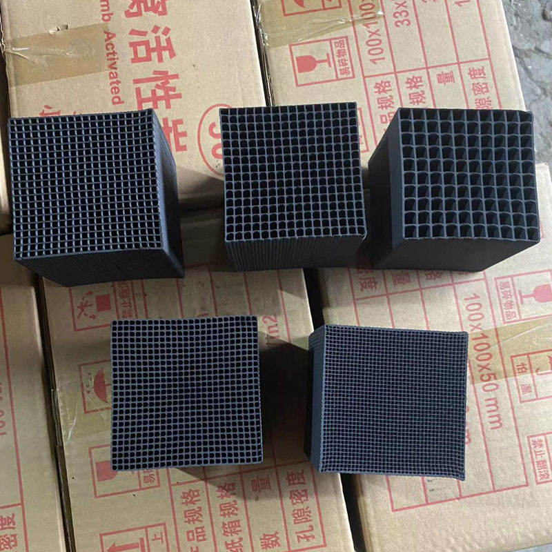 山東濟(jì)南耐水型蜂窩活性炭生產(chǎn)檢測防水性視頻